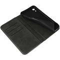 iPhone XR Retro Pung Taske med Magnetisk Lukning - Sort