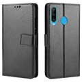 Honor 20 Lite Flip Cover med Pung - Sort