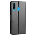 Honor 20 Lite Flip Cover med Pung - Sort