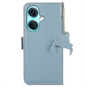 OnePlus Nord CE3 Læderpung med RFID (Open Box - Fantastisk stand) - Blå