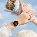 Watch3 pro 1,3" AMOLED Smart Watch med metalæske Bluetooth-opkald til kvinder Sundhedsarmbånd med pulsmåling