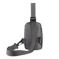 Vandafvisende bryst- og skuldertaske i nylon - passer til 6.5"- 7.2"-telefoner - mørkegrå