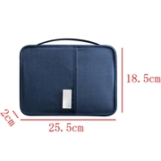 Vandafvisende Rejsepung m. Håndtag - L - Sort