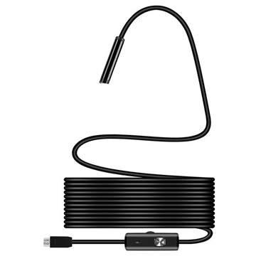 Vandtæt 7mm MicroUSB Endoskop / Inspektionskamera - IP67 - 1m