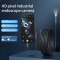 Vandtæt 8 mm endoskopkamera til iPhone, iPad, smartphones, tablet - 3 m