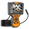 Vandtæt 8mm Endoskop Kamera med 8 LED Lys M50 - 15m - Orange