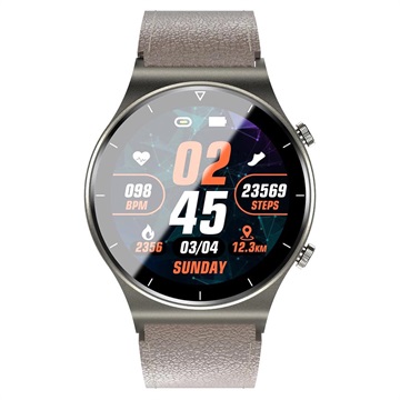 Vandtæt Bluetooth Sports Smartwatch med Pulsmåler GT08 - Grå