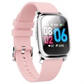 Vandtæt Bluetooth Sports Smartwatch CV06 - Silikone - Pink