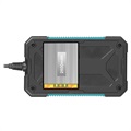 Vandtæt Endoskop Kamera med Dobbelt Linse og LCD Skærm P40 - 2m