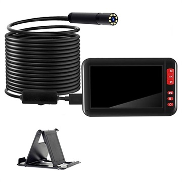 Vandtæt HD Endoskop Kamera med LCD Skærm & Holder