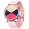 Vandtæt Smartwatch med Pulsmåler V23 - Pink