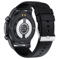 Vandtæt Sports Smartwatch med EKG E400 - TPU Rem - Sort