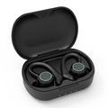 Vandtætte trådløse sportsøretelefoner med berøringsføler - Sort