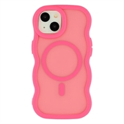 iPhone 15 Plus/14 Plus Bølgekant magnetisk hybrid cover
