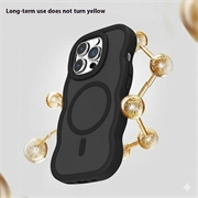 iPhone 16 Pro Max Bølgekant magnetisk hybrid cover