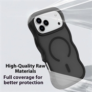 iPhone 17 Pro Bølgekant magnetisk hybrid cover