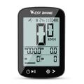 West Biking YP0702113 GPS-cykelcomputer / digitalt speedometer - Sort