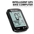 West Biking YP0702113 GPS-cykelcomputer / digitalt speedometer - Sort