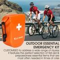 West Biking YP0707300 Førstehjælpskasse - Camping, cykling, vandring