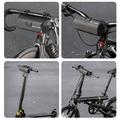 West Biking YP0707361 Reflekterende cykelstyretaske med skulderrem - 1l