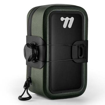 West Biking YP0707394 Vandtæt, selvlåsende cykelsadeltaske - grøn