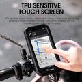 West Biking YP0715057 Fuldt lukket telefonholder til cykelstyr - 6,7" - Sort