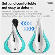 West Biking YP0801256 Memory Foam cykelsadelbetræk