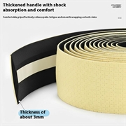 West Biking YP0804082 Skridsikkert styrbåndssæt til landevejscykler - gul