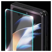 Samsung Galaxy Z Fold5 Whitestone Dome Glass Skærmbeskyttelse Hærdet Glas - 9H - 2 Stk. - Klar