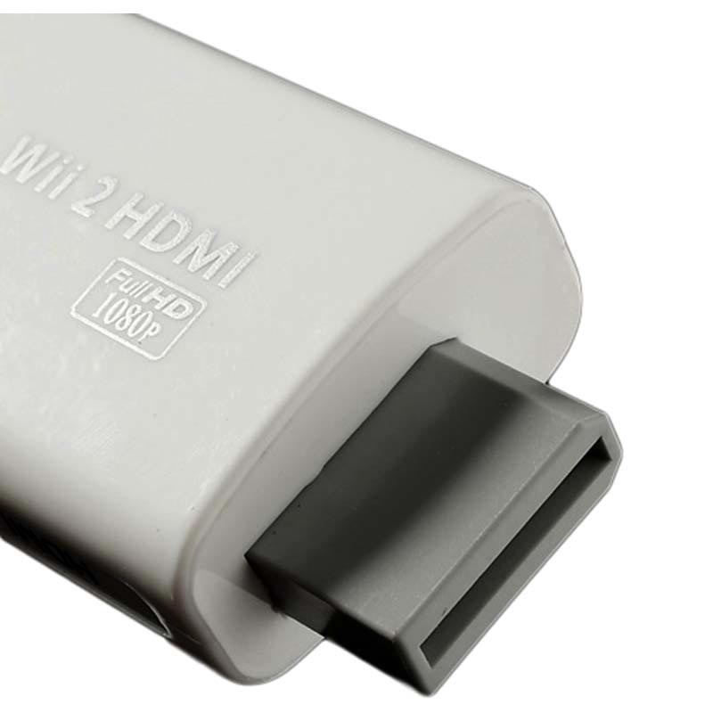 Wii til HDMI Full HD-adapter med 3,5 lydudgang
