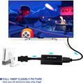Wii til HDMI adapter/konverter - Full HD 1080p - Sort