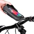 Wild Man Vandtæt universal mobilholder til cykel og elcykel - op til 6.8" - Sort