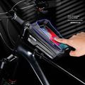 Wild Man XT2S cykeltaske til mobiltelefon med touchscreen-vindue - 4.7-6.7" - sort