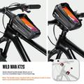 Wild Man XT2S cykeltaske til mobiltelefon med touchscreen-vindue - 4.7-6.7" - sort