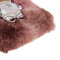 3D Plush Furry Vinter iPhone 14 TPU Cover - Brun Bear