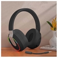 Trådløs Gaming-headset L850 med RGB Lys - Sort