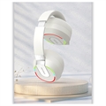 Trådløs Gaming-headset L850 med RGB Lys - Hvid