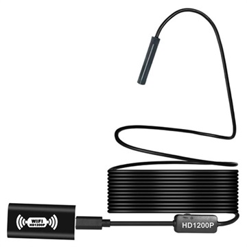 Trådløs Inspektionskamera med WiFi Sender YPC110B (Open Box - Fantastisk stand) - 5m