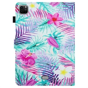 iPad Pro 11 2024/2025 Wonder Series Folio Cover - Blade og Blomster