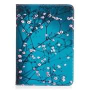 Amazon Kindle Paperwhite 3/2 (2015) Wonder Series Folio Cover - Hvid Blomster
