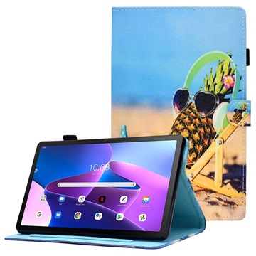 Wonder Series Lenovo Tab M10 Plus Gen 3 Folio Cover - Ananas