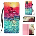 Wonder Series Samsung Galaxy A12 Pung Cover - Never Stop Dreaming