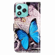 Honor 400 Lite Wonder Series Pung - Blå Sommerfugl