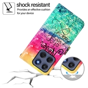 Motorola Edge 60/60 Fusion Wonder Series Pung - Stop aldrig med at drømme