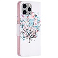 Wonder Series iPhone 14 Pro Max Pung - Blomstrede Træ