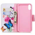 iPhone XR Pung Cover - Wonder Series - Sommerfugle