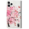Wonder Series iPhone 12 mini Coverpung - Blomstertræ