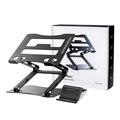Wozinsky Robust og fleksibel laptop stander inkl mobilholder - op til 52cm - sort
