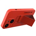 Wozinsky Kickstand iPhone 13 Silikone Cover - Rød