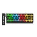 Wozinsky RGB Gaming-sæt - mekanisk tastatur og kablet mus - sort
